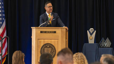 uc merced chancellor munoz state of university speech